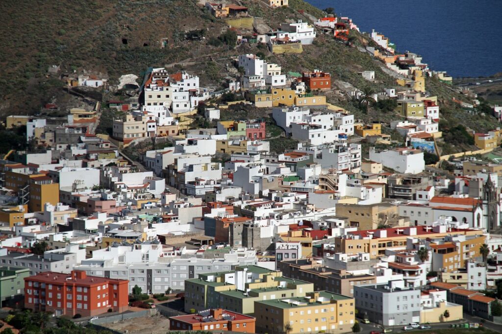 Viviendas en la islas Canarias